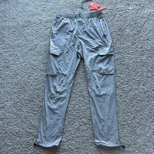 Men's YoungLA, Light DrawString Joggers, L, NWT, LightGrey (Popular!)